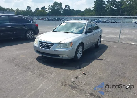 2009 Hyundai Sonata Limited из США, поврежденный, VIN 5NPEU46C99H557055